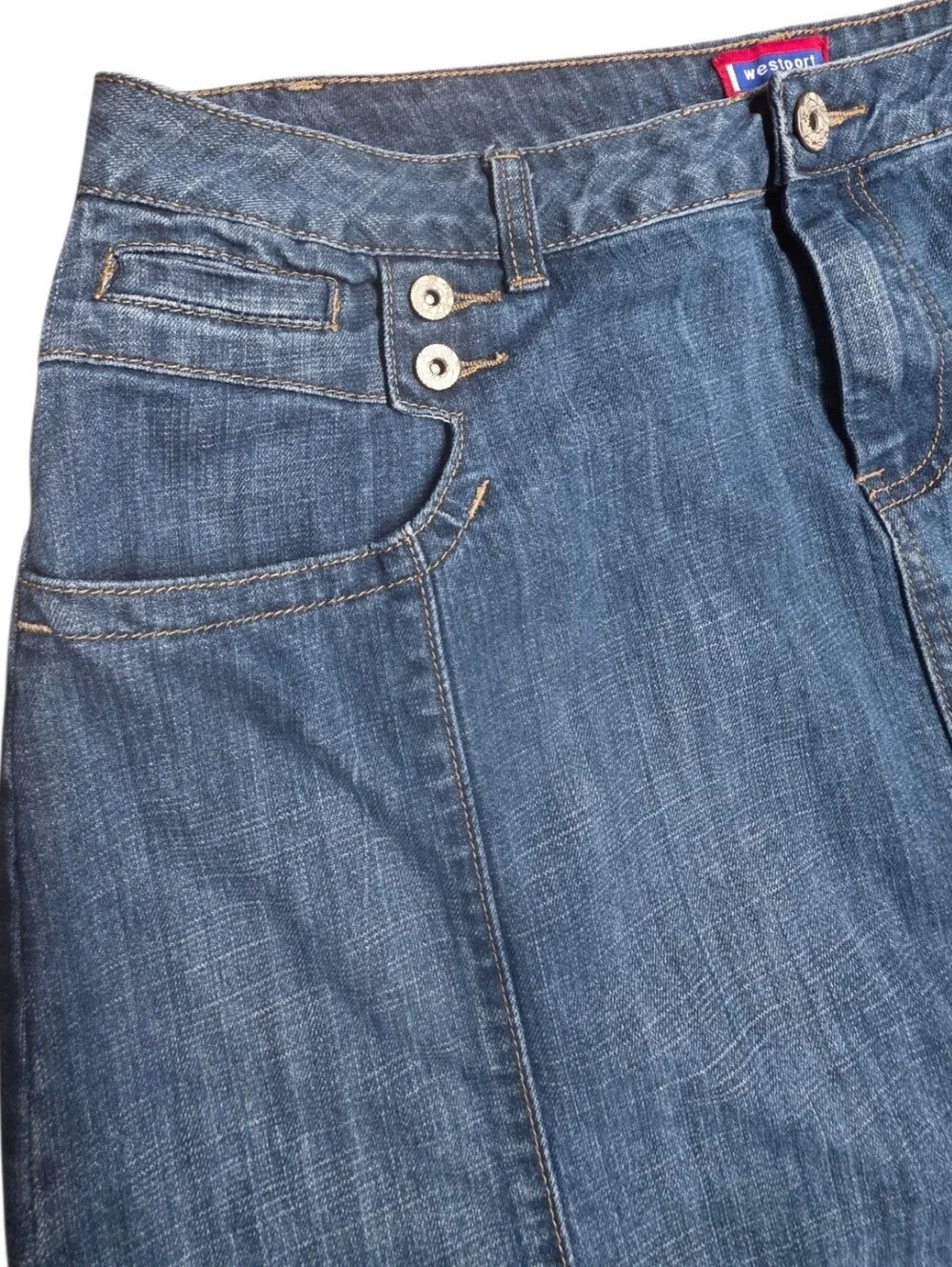 2 Denim Skirts -Est 1946 & Westport Both Size 16